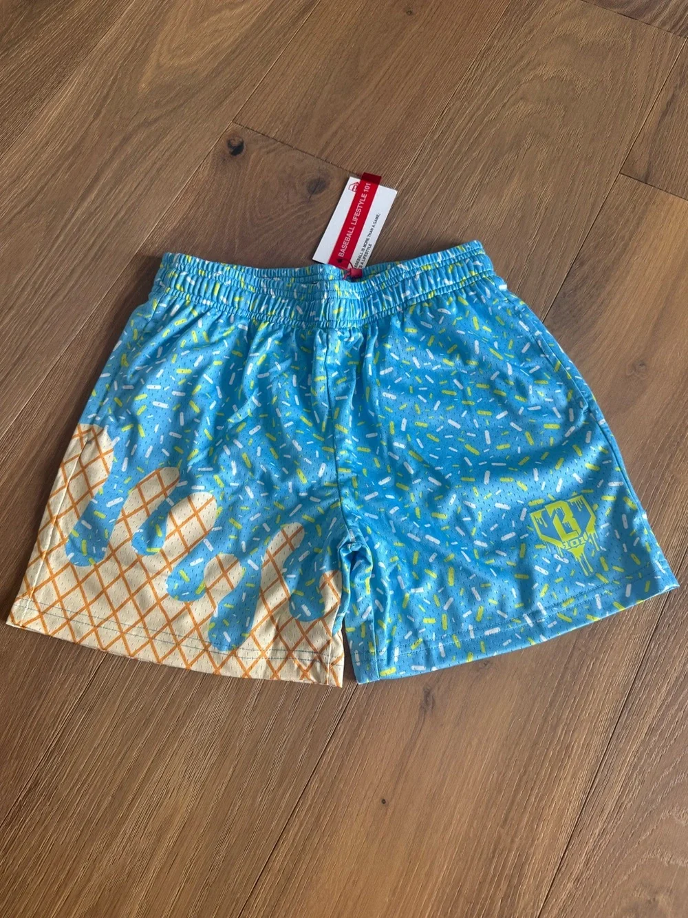 Baseball Lifestyle 101 - Ice Cream Shorts -Blueberry Lemonade - Youth- NWT